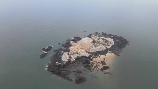 航拍福建闽南泉州崇武古城海岸海边风景