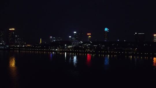 广东省广州市城市风光航拍