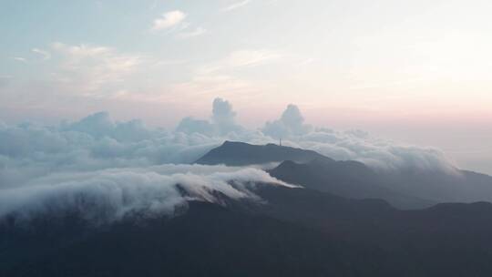 湖南衡阳南岳衡山航拍