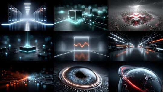 医疗大数据云链赋能健康未来高清在线视频素材下载