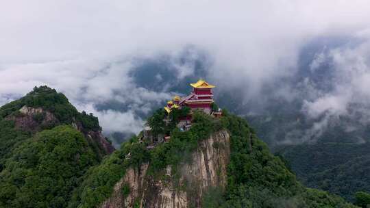 南五台山 钟南山 秦岭 云海 日出 云彩 蓝天