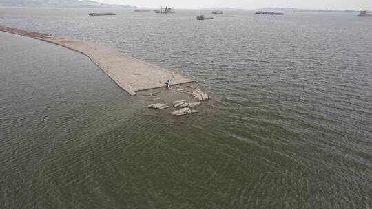 4k江西庐山沿海潘阳湖景区