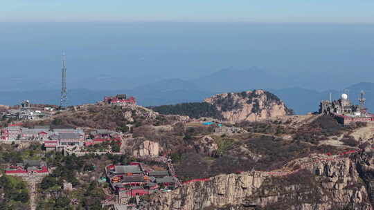 泰安泰山山顶风景