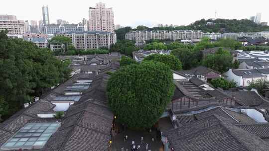 航拍福州三坊七巷古厝古民居福州文旅宣传