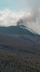 拉帕尔马，坎布雷维耶哈，熔岩，火山河