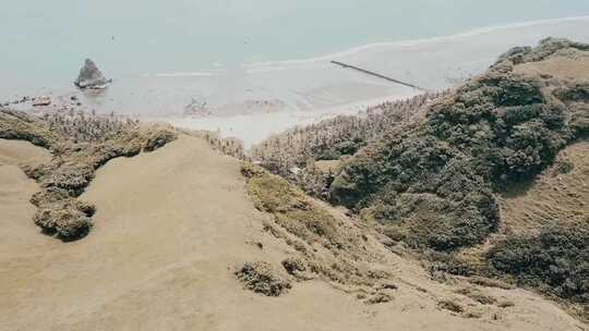 灯塔的电影空中无人机视频非常适合旅行和婚