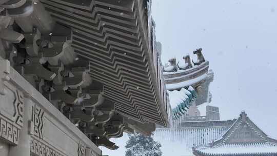 武汉大学冬天校园【雪景7组】