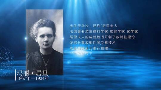 历史人物介绍专家介绍AE视频素材教程下载