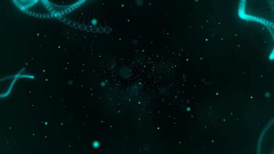 绿色粒子恐怖DNA