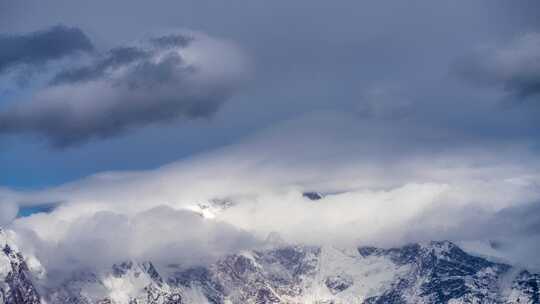 8K西藏雪山延时