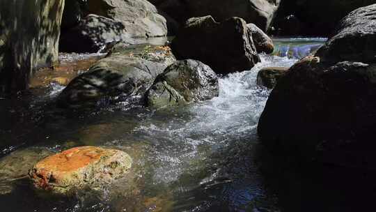 山涧溪流小溪流水山泉水溪水