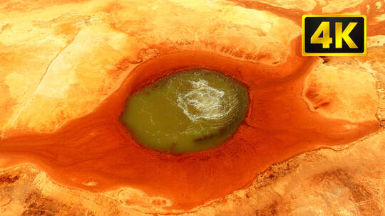 4K青海茫崖艾肯泉 大地之眼恶魔之眼