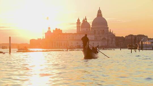 浪漫的意大利威尼斯视频素材模板下载