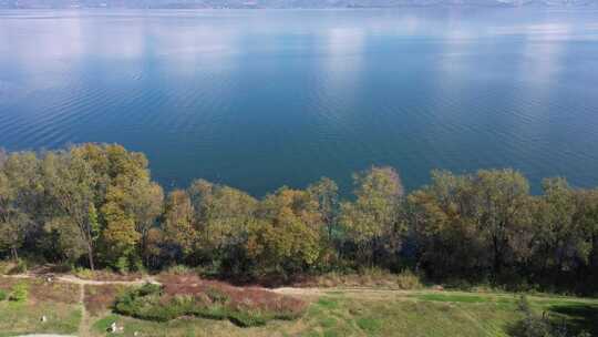 【精品】大理洱海秋天秋景滇池抚仙湖航拍视频素材模板下载