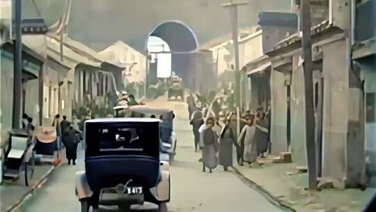 1929年南京街道视频素材模板下载