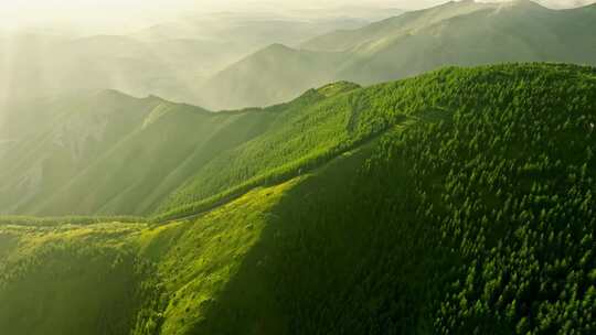 六盘山山脉云海