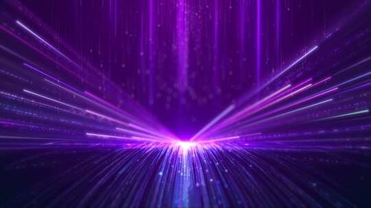 紫色舞台粒子震撼舞台背景