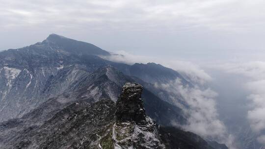 贵州梵净山5A景区航拍