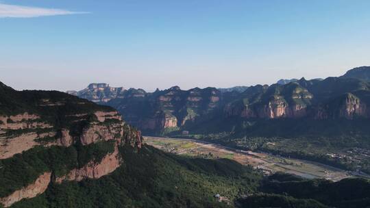 太行山脉 河北 东太行视频素材模板下载