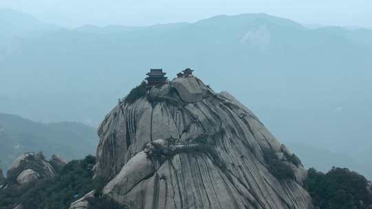 航拍驻马店泌阳铜山风景区