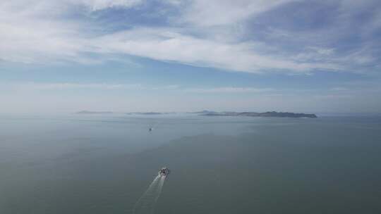 蓝色海洋大海沙滩夏日风景航