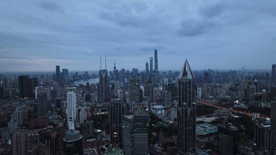 上海黄浦区大景人民广场陆家嘴地标宣传片