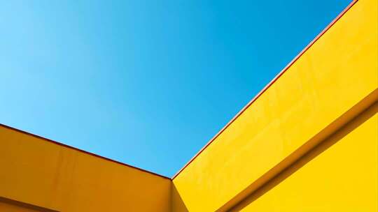 简约建筑抽象艺术背景视频