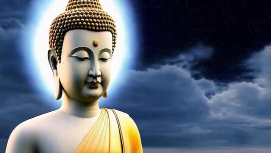 佛像3D渲染素材