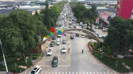 中国广东省广州市芳村花鸟鱼虫新世界视频素材模板下载