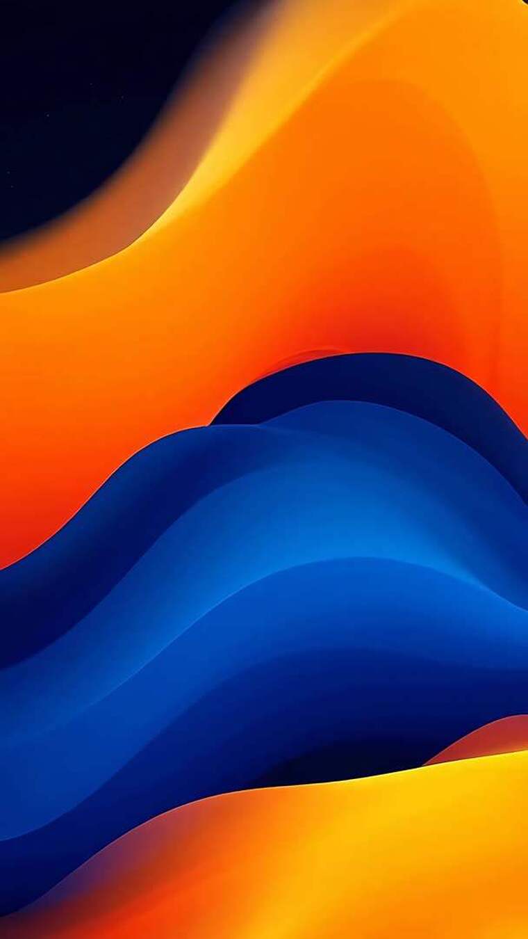 抽象动感色彩波浪背景素材