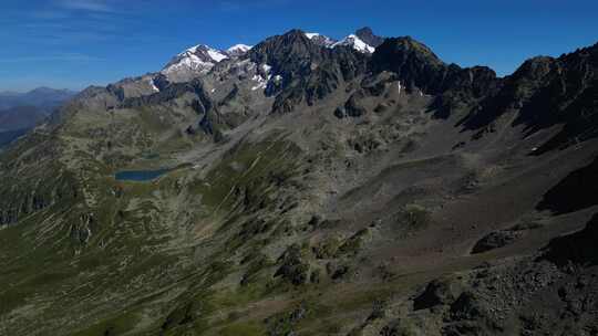 阿尔卑斯山，山脉，峰，游览杜勃朗峰