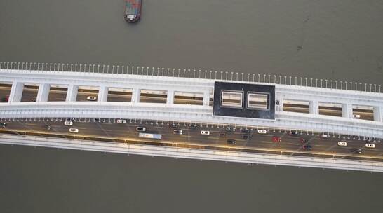 上海·卢浦大桥·航拍·空镜头