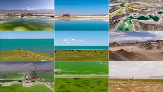 50段精编青海风光大合集高清在线视频素材下载