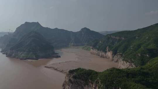 河南济源黄河三峡风景区视频