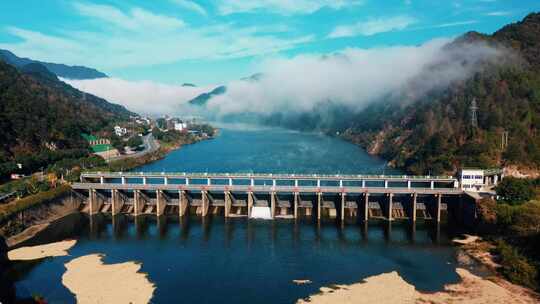 浙江常山长风水库延时