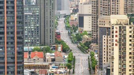 疫情期间空荡荡的街道