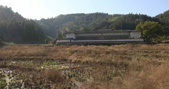 福建三明永安市安贞堡清朝特色土楼