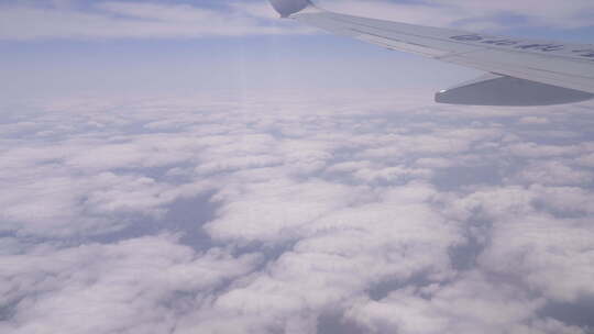 飞机 飞行 天空 蓝天白云 航拍