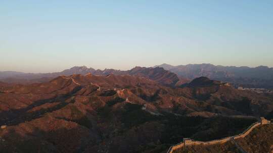 河北金山岭长城航拍