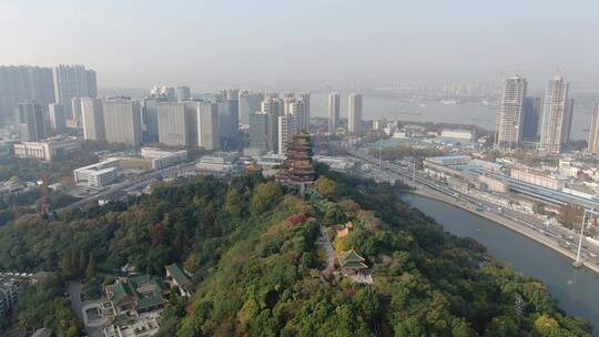 航拍南京城市宣传片地标建筑