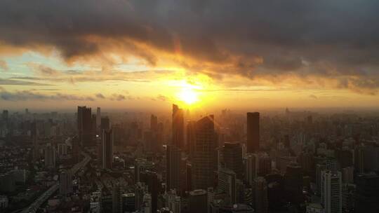 上海航拍 城市航拍 陆家嘴航拍