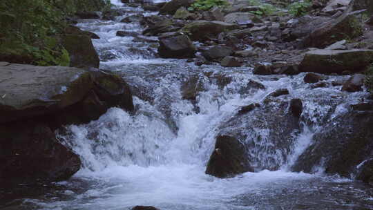 山水河流小溪水湖泊峡谷自然风光