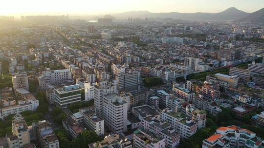 泉州市区航拍丰泽区鲤城区cbd城市宣传片