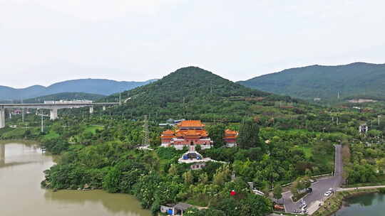 【合集】襄阳市观音阁 凤林禅寺航拍