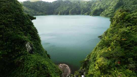 亚速尔群岛，湖，葡萄牙，山脉