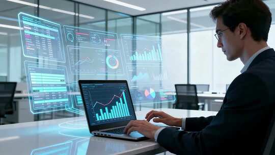 商务科技智慧办公会议