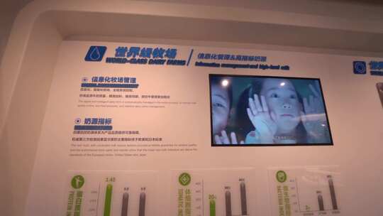 君乐宝展示大厅 君乐宝 乳业企业 展示大厅