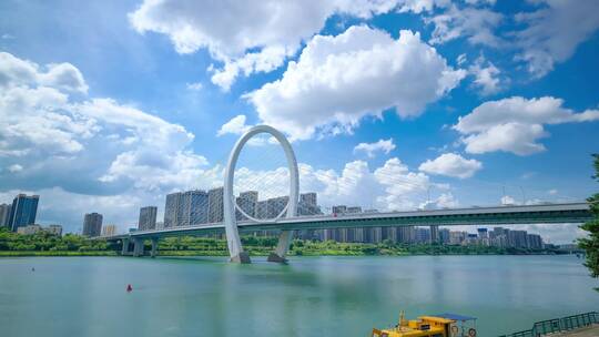 广西柳州柳江风景白沙大桥