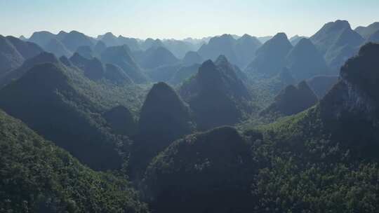 贵州喀斯特地貌 大山 山水