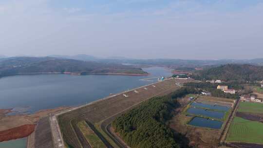 松滋北河水库 水利工程 灌溉湖